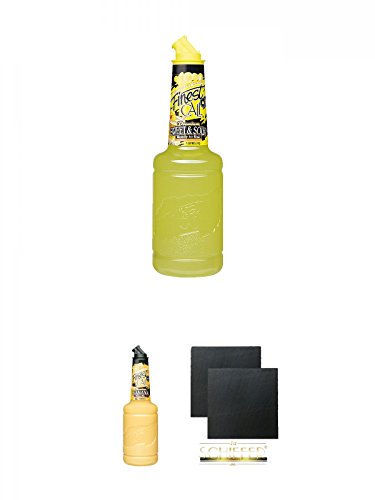Finest Call Sweet Sour Mix Püree 1,0 Liter + Finest Call Banana Püree 1,0 Liter + Schiefer Glasuntersetzer eckig ca. 9,5 cm Ø 2 Stück Finest Call Sweet Sour Mix Püree 1,0 Liter + Finest Call Banana Püree 1,0 Liter + Schiefer Glasuntersetzer eckig ca. 9,5 cm Ø 2 Stück von Diverse