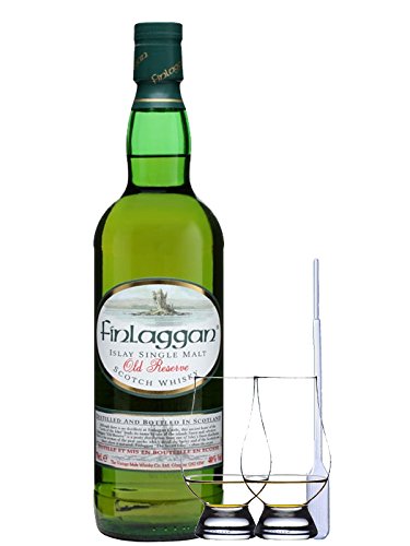 Finlaggan Old Reserve Islay Single Malt Whisky 0,7 Liter + 2 Glencairn Gläser + Einwegpipette 1 Stück Finlaggan Old Reserve Islay Single Malt Whisky 0,7 Liter + 2 Glencairn Gläser + Einwegpipette 1 Stück von Unbekannt