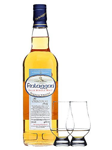 Finlaggan The Original Peaty Islay Single Malt Whisky + 2 Glencairn Gläser Finlaggan The Original Peaty Islay Single Malt Whisky + 2 Glencairn Gläser von Unbekannt