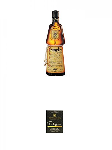 Frangelico Haselnuss Likör 0,7 Liter + Prosecco Kondom 3er Packung Frangelico Haselnuss Likör 0,7 Liter + Prosecco Kondom 3er Packung von Unbekannt