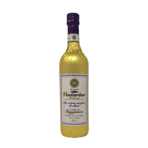 Frantoio Venturino, Natives Olivenöl Extra aus 100 % Taggiasca Oliven, aus Italien, Italienisches Olivenöl, Ligurien, 750 ml Frantoio Venturino, Natives Olivenöl Extra aus 100 % Taggiasca Oliven, aus Italien, Italienisches Olivenöl, Ligurien, 750 ml von Frantoio Venturino