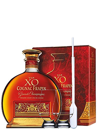 Frapin Cognac V.I.P XO 0,7 Liter + 2 Glencairn Gläser und Einwegpipette Frapin Cognac V.I.P XO 0,7 Liter + 2 Glencairn Gläser und Einwegpipette von Unbekannt