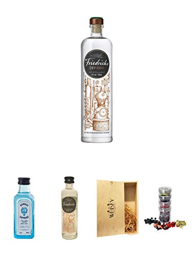 Friedrichs Gin 0,7 Liter Set mit Holzkiste Friedrichs Gin 0,7 Liter Set mit Holzkiste von Unbekannt