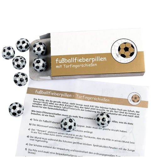 Fußballfieberpillen, 26g, Kaugummi Fußballfieberpillen, 26g, Kaugummi von Unbekannt