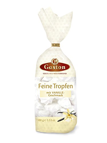 Gaston Feine Tropfen mit Vanille-Geschmack, 6er Pack (6 x 100 g) von Unbekannt