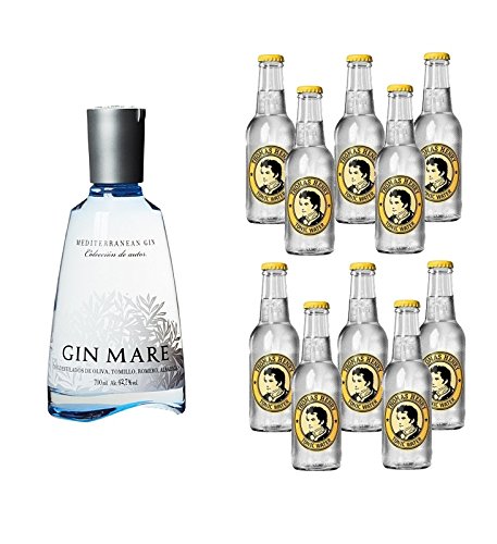 Gin Mare (1 x 0.7 l) mit Thomas Henry Tonic Water (10 x 0.2 l) von Unbekannt