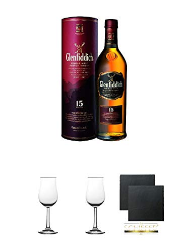 Glenfiddich 15 Jahre Single Malt Whisky 0,7 Liter +Geschenkset von Unbekannt