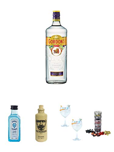 Gordons Dry Gin 1,0 Liter Paket von Unbekannt