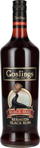 Goslings Black Seal 80 PROOF Bermuda Black Rum 40% Vol. 1l von Goslings