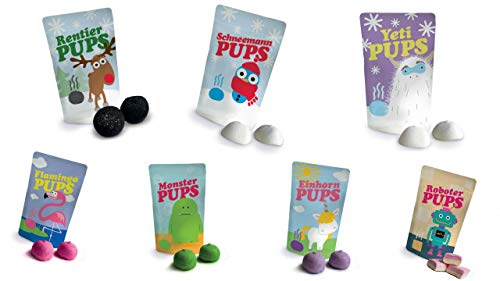Großes Pups Set: Yetipups, Einhornpups, Flamingopups, Monsterpups, Rentierpups, Roboterpups, Schneemannpups, Marshmallows , 7 x ca. 18 gr. = ca. 126 gr. Großes Pups Set: Yetipups, Einhornpups, Flamingopups, Monsterpups, Rentierpups, Roboterpups, Schneemannpups, Marshmallows , 7 x ca. 18 gr. = ca. 126 gr. von Unbekannt
