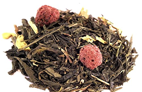 Grüner BIO Tee Glücksdrache (aromatisiert Himbeer-Jasmin) 1kg von FloraPharm