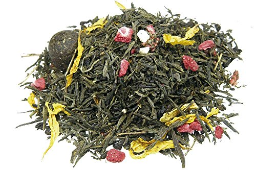 Grüner Tee - Die 8 Schätze des Shaolin (aromatisiert Erdbeer-Ananas) - 1kg von FloraPharm