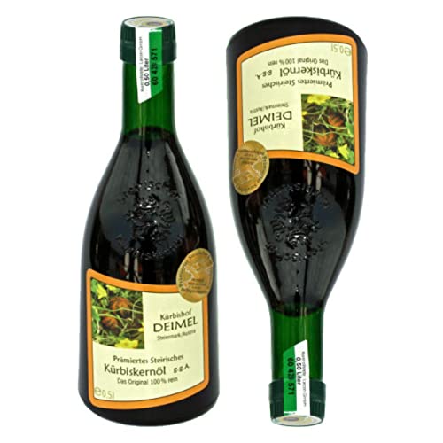 Günstiges Probierangebot 2 x 500 ml - Kürbishof DEIMEL Steiermark/Austria - Original Steirisches Kürbiskernöl ggA. Direkt vom Erzeuger geliefert. Das Original Kürbisöl 100% rein! Günstiges Probierangebot 2 x 500 ml - Kürbishof DEIMEL Steiermark/Austria - Original Steirisches Kürbiskernöl ggA. Direkt vom Erzeuger geliefert. Das Original Kürbisöl 100% rein! von Kürbishof DEIMEL