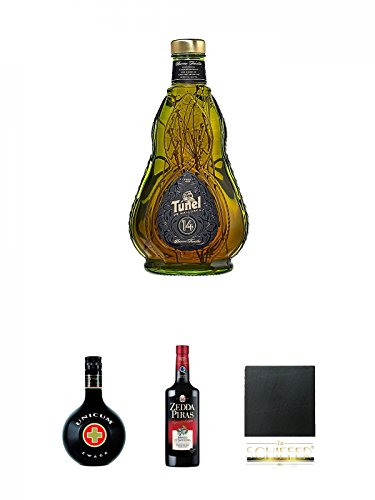 HIERBAS TUNEL 14 RESERVA FAMILIAR 0,7 Liter + Unicum Kräuterlikör 0,7 Liter + Zedda Piras Mirto di Sardegna 0,7 Liter + Schiefer Glasuntersetzer eckig ca. 9,5 cm Durchmesser HIERBAS TUNEL 14 RESERVA FAMILIAR 0,7 Liter + Unicum Kräuterlikör 0,7 Liter + Zedda Piras Mirto di Sardegna 0,7 Liter + Schiefer Glasuntersetzer eckig ca. 9,5 cm Durchmesser von Diverse