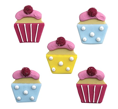 Happy Birthday Sugarcraft Cake Decoration - Pink Cupcake Happy Birthday Sugarcraft Cake Decoration - Pink Cupcake von Creative Party