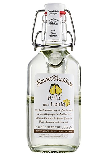 Hauser Tradition Williams Birne mit Honig Bügelflasche 0,2 Liter von Unbekannt