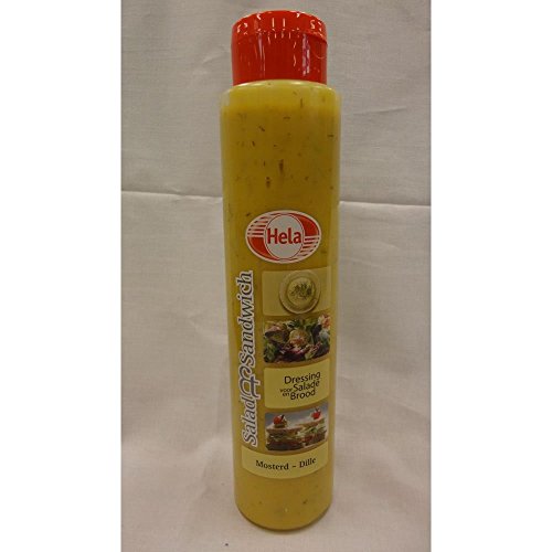 Hela Gewürz-Sauce Mosterd-Dille 800ml (Senf und Dill) von Unbekannt