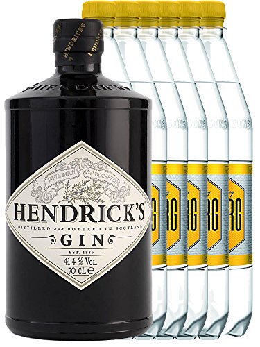 Hendricks Gin Small Batch 0,7 Liter + 6 Goldberg Tonic Water 1,0 Liter von Unbekannt
