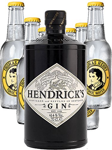 Hendricks Gin Small Batch 0,7 Liter + 6 Thomas Henry Tonic Water 0,2 Liter Hendricks Gin Small Batch 0,7 Liter + 6 Thomas Henry Tonic Water 0,2 Liter von Unbekannt