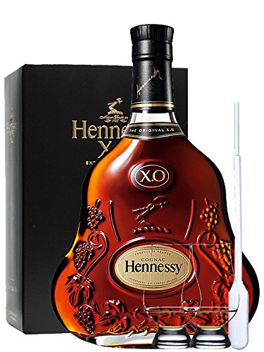 Hennessy XO Cognac Frankreich 0,7 Liter + 2 Glencairn Gläser und Einwegpipette Hennessy XO Cognac Frankreich 0,7 Liter + 2 Glencairn Gläser und Einwegpipette von Unbekannt