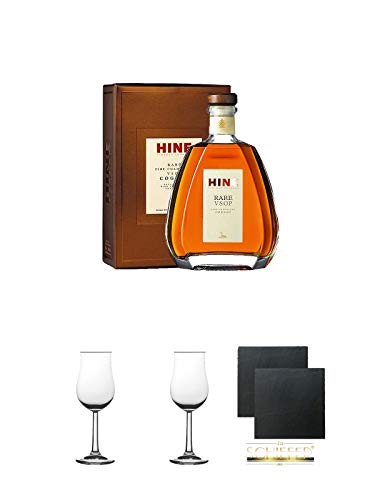Hine Rare VSOP Cognac Frankreich 0,7 Liter + Nosing Gläser Kelchglas Bugatti mit Eichstrich 2cl und 4cl 1 Stück + Nosing Gläser Kelchglas Bugatti mit Eichstrich 2cl und 4cl 1 Stück + Schiefer Glasuntersetzer eckig ca. 9,5 cm Ø 2 Stück Hine Rare VSOP Cognac Frankreich 0,7 Liter + Nosing Gläser Kelchglas Bugatti mit Eichstrich 2cl und 4cl 1 Stück + Nosing Gläser Kelchglas Bugatti mit Eichstrich 2cl und 4cl 1 Stück + Schiefer Glasuntersetzer eckig ca. 9,5 cm Ø 2 Stück von Unbekannt