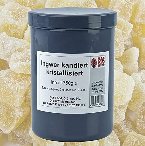 Ingwerwürfel, kandiert, trocken/ kristallisiert, 750g Ingwerwürfel, kandiert, trocken/ kristallisiert, 750g von Unbekannt