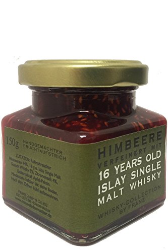 Islay 16 Jahre Single Malt Himbeer Marmelade 150g im Glas von Unbekannt
