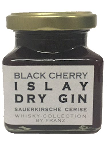 Islay Dry Gin Black Cherry Sauerkirsche Marmelade 150 Gramm von Unbekannt