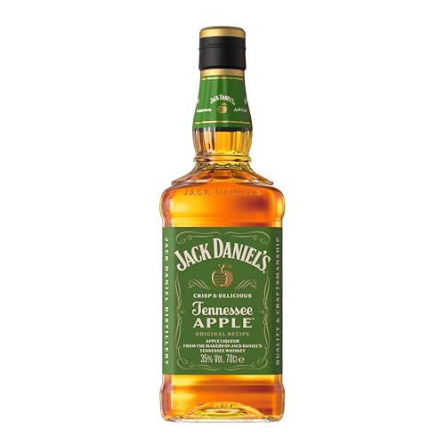 Jack Daniel's Tennessee Apple Whiskey - Ein Mix aus knackigen Äpfeln und süßen Karamell-Noten - 0.7L/ 35% Vol. von Jack Daniel's