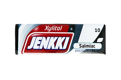 Jenkki Salmiak Gum (Xylitol) von Unbekannt