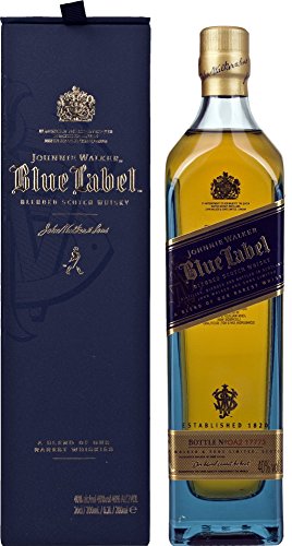Johnnie Walker Blue Label Scotch 0,2 Liter mit GP von .......................