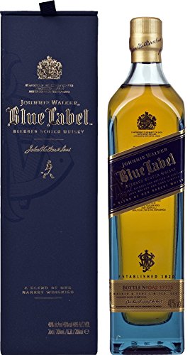 Johnnie Walker Blue Label Scotch 0,2 Liter mit GP Johnnie Walker Blue Label Scotch 0,2 Liter mit GP von .......................