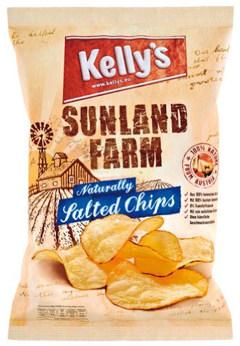 Kelly's Sunland Farm Naturally Salted Chips - 100gr von Unbekannt