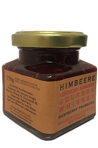 Kentucky Bourbon Himbeer-Marmelade 150 Gramm Glas von Unbekannt