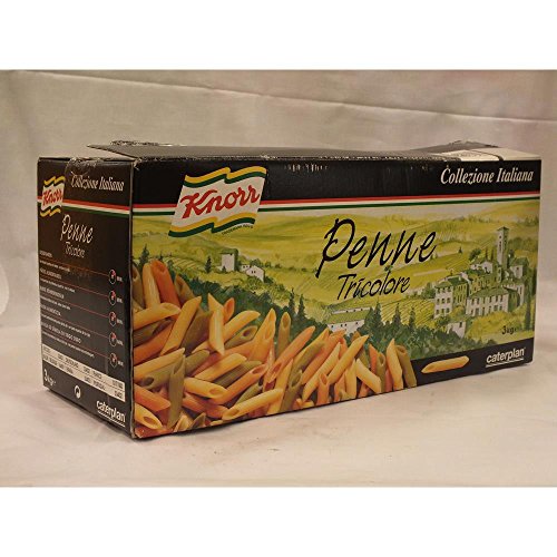 Knorr Collezione Italiana Penne Tricolore 3000g Packung (3-Sorten Nudeln) von Unbekannt