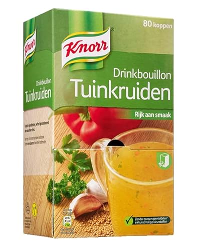 Knorr Drinbuillon Tuinkruiden 80 Tüten (Gartenkräuter) von Knorr