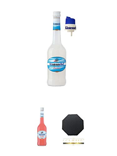 Küstennebel Sternanis Likör mit Korn 0,5 Liter + Ausgießer + Küstennebel Granatapfel mit Sternanis 0,5 Liter + Schiefer Glasuntersetzer achteckig ca. 9,5 cm Durchmesser Küstennebel Sternanis Likör mit Korn 0,5 Liter + Ausgießer + Küstennebel Granatapfel mit Sternanis 0,5 Liter + Schiefer Glasuntersetzer achteckig ca. 9,5 cm Durchmesser von Unbekannt
