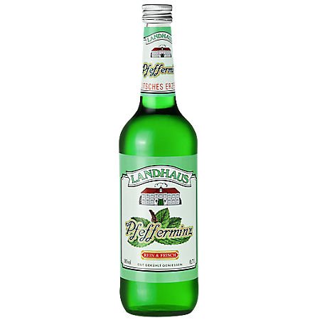 Landhaus Pfefferminzlikör 18 % Vol. 0,7 l Landhaus Pfefferminzlikör 18 % Vol. 0,7 l von Landhaus