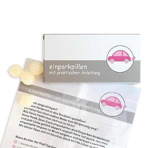 Liebeskummerpillen Einparkpillen, 2er Pack von Liebeskummerpillen