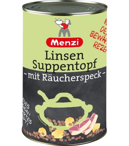 Linsen Suppentopf mit Räucherspeck von MENZI, 4.200g von MENZI