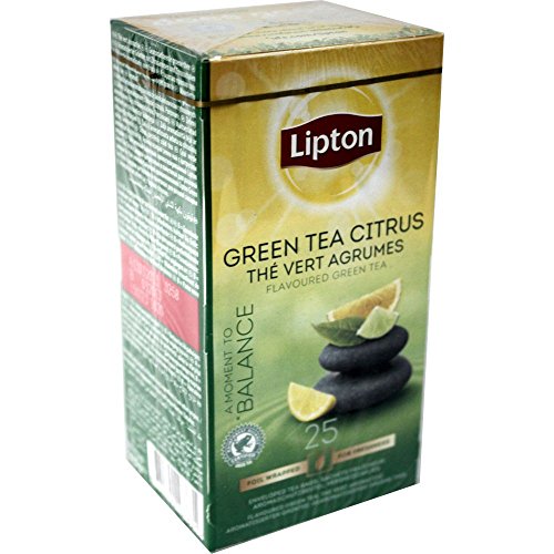 Lipton Teebeutel "Grüner Tee Zitrusfrüchte" 25 Btl. (Green Tea Citrus) von Lipton