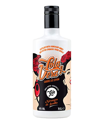 Lola y Vera Gin Naranjas de Sevilla 0,7 Liter 40% Vol. von SANTAMANIA