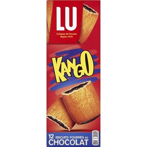 Lu Kango 12 Biscuits gefüllte © S Au Chocolat 225G (6er-Set) von LU