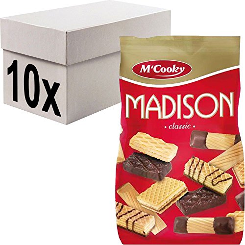 M'Cooky Madison Waffelmischung, 10er Pack (10 x 300g) von convivo