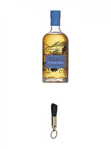 Mackmyra Bruks Svensk Single Malt 0,7 Liter + Mackmyra Schlüsselanhänger Leder/Metall Mackmyra Bruks Svensk Single Malt 0,7 Liter + Mackmyra Schlüsselanhänger Leder/Metall von Unbekannt