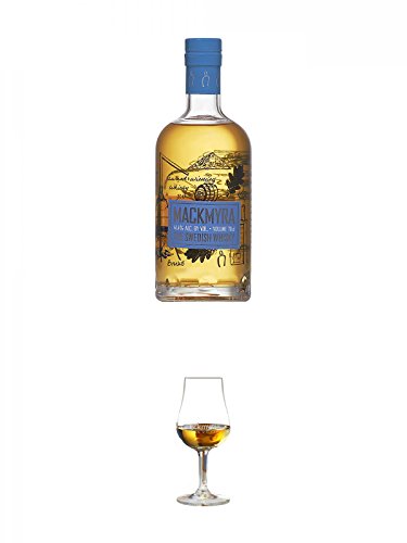 Mackmyra Bruks Svensk Single Malt 0,7 Liter + Mackmyra Whisky Nosing Glas 1 Stück Mackmyra Bruks Svensk Single Malt 0,7 Liter + Mackmyra Whisky Nosing Glas 1 Stück von Unbekannt