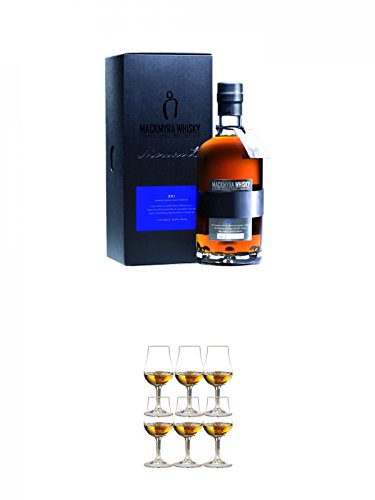 Mackmyra MOMENT XVI Single Malt 0,7 Liter + Mackmyra Whisky Nosing Glas 6 Stück von Unbekannt