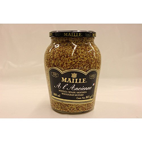 Maille A l'Ancienne Wholegrain Mustard 865g Glas (Senf mit ganzen Körnern) von Maille