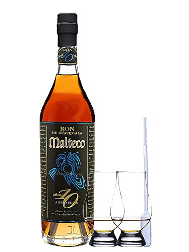 Malteco Anejo Suave 10 Jahre Guatemala 0,7 Liter + 2 Glencairn Gläser + Einwegpipette 1 Stück Malteco Anejo Suave 10 Jahre Guatemala 0,7 Liter + 2 Glencairn Gläser + Einwegpipette 1 Stück von Unbekannt