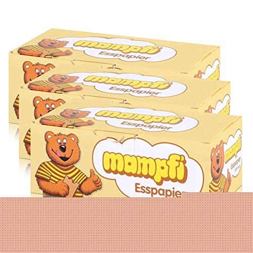 Mampfi Esspapier Oblaten 200 Stück - unverwechselbarer Geschmack (3er Pack) von Unbekannt